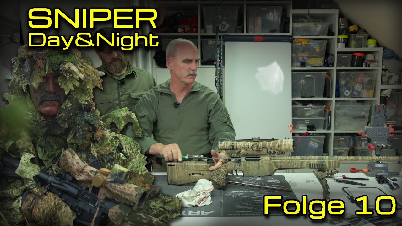SNIPER - Day & Night mit Rosi - Folge 10 - Waffenreinigung