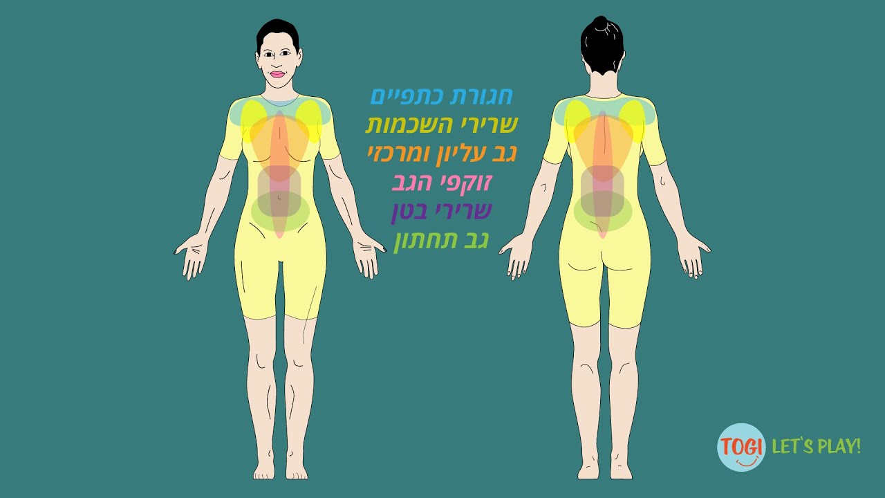 אימון גב - 5 תרגילי חיזוק גב שאפשר לעשות גם עם ילדים