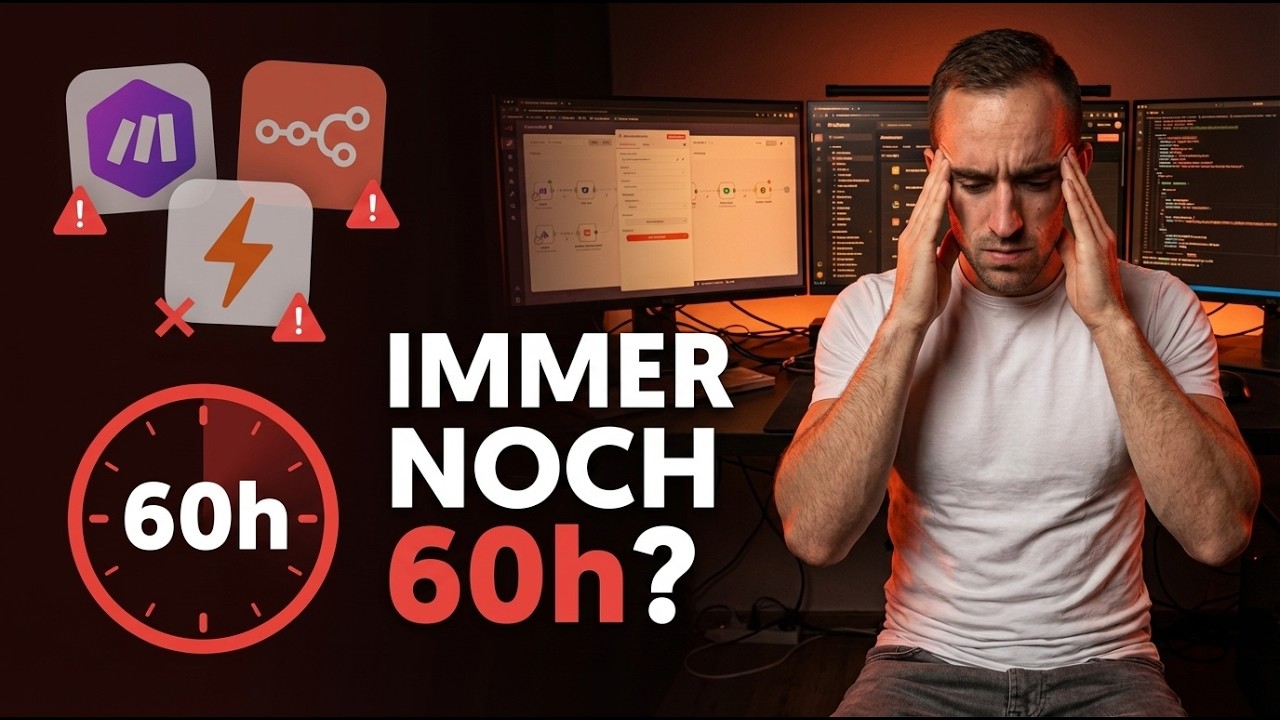 5 FEHLER, WARUM DU als Dienstleister TROTZ KI & AUTOMATISIERUNG IMMER NOCH ZU VIEL ARBEITEST