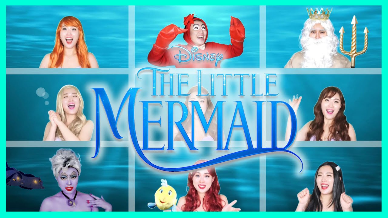 “LITTLE MERMAID MEDLEY” (One Woman Cover) I LOVE DISNEY♥ GAIA MUSICAL