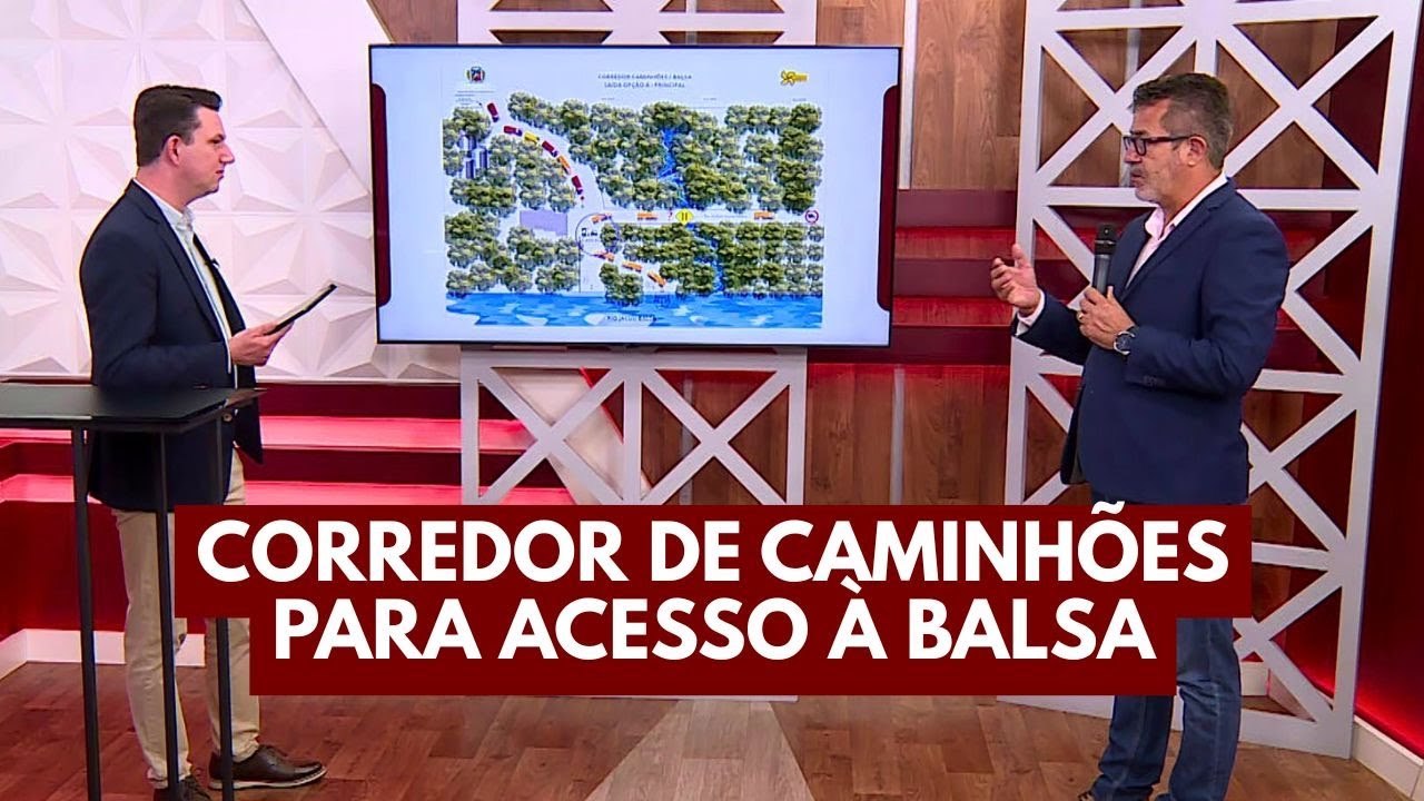 Fechamento da Ponte do Fandango e acesso à balsa