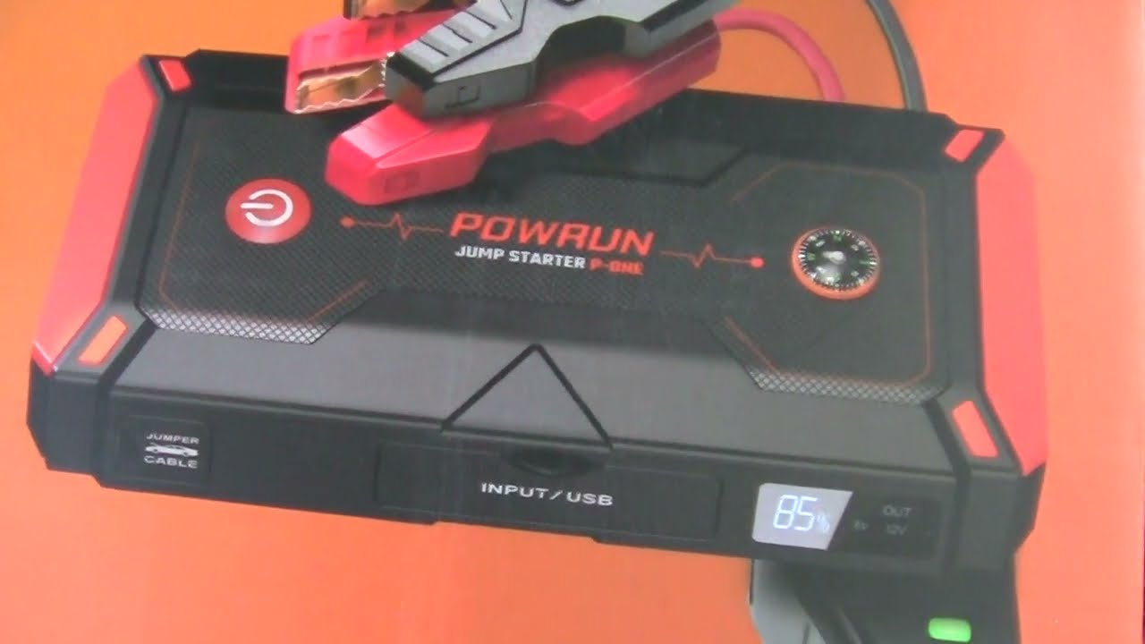 POWRUN JUMP STARTER TEST