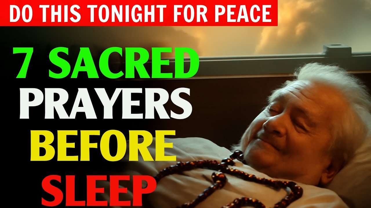 [2025] 7 Sacred Prayers Before Sleep &ndash; Pope Leo XIV's Guide for a Peaceful Soul