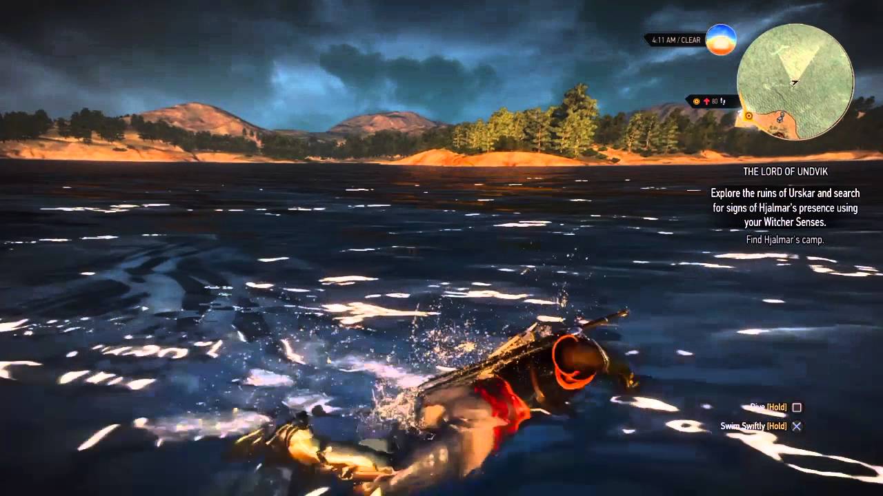 The Witcher 3 Treasure chest out of map