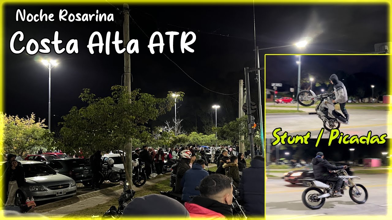 Nocturnas en ROSARIO | Stunt/Picadas 🛵🚀