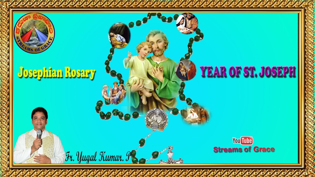 ST. JOSEPH ROSARY || JOSEPHIAN ROSARY || THE YEAR OF ST. JOSEPH || FR. YUGAL KUMAR.