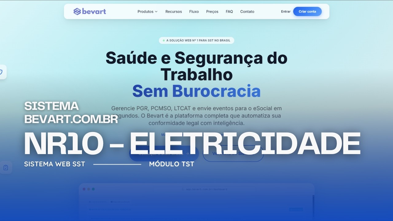 Laudo NR10 - Modelo Sistema Bevart