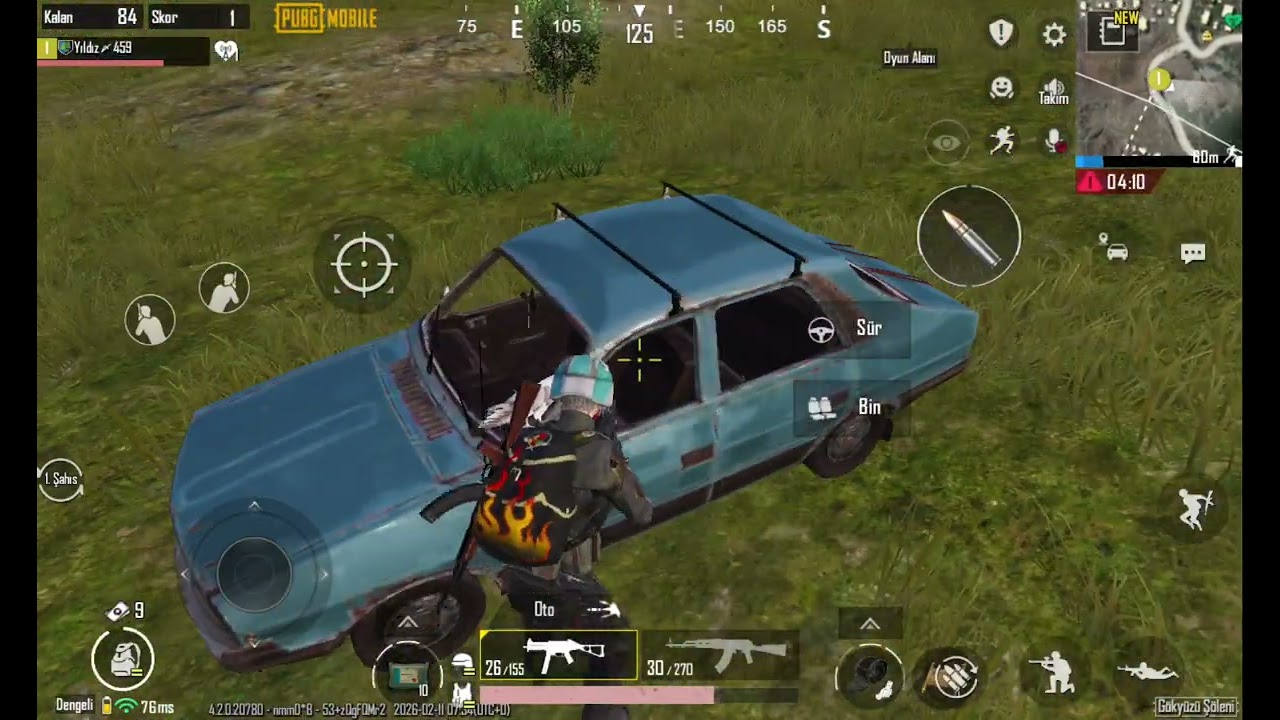 Yeni tablet ile pubg mobile