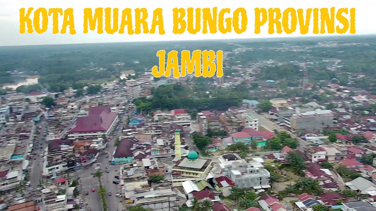 KOTA MUARA BUNGO PROVINSI JAMBI VIA DRONE SJRC ##jambi #bungo #drone