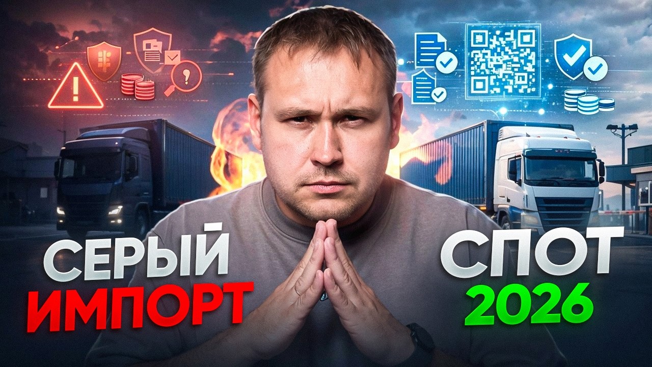 СПОТ 2026: КОНЕЦ СЕРОМУ ИМПОРТУ? Новые правила ФТС