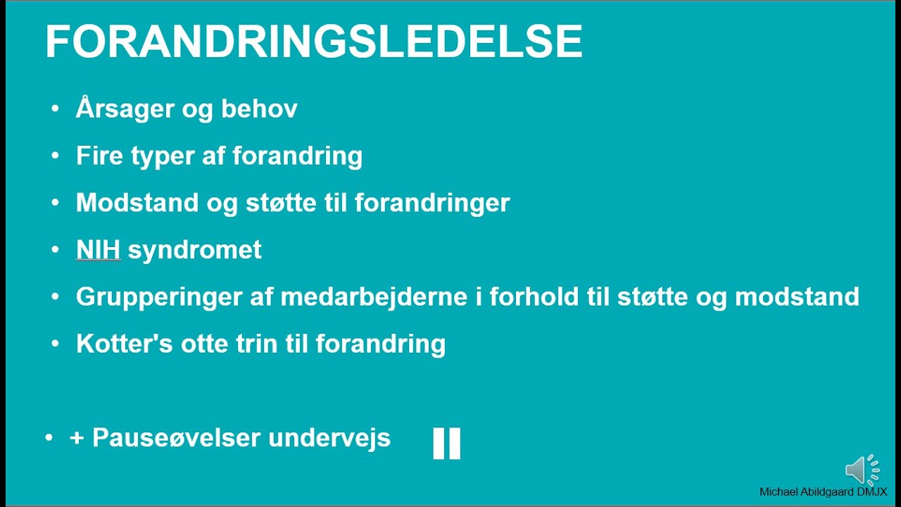 5-1 Forandringsledelse 1