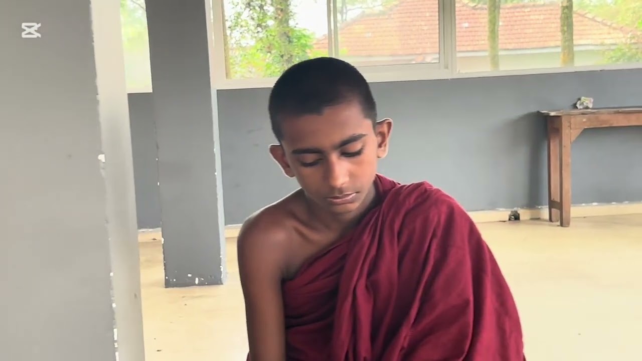 මැදින් පෝ දින උදෑසන පූජාව