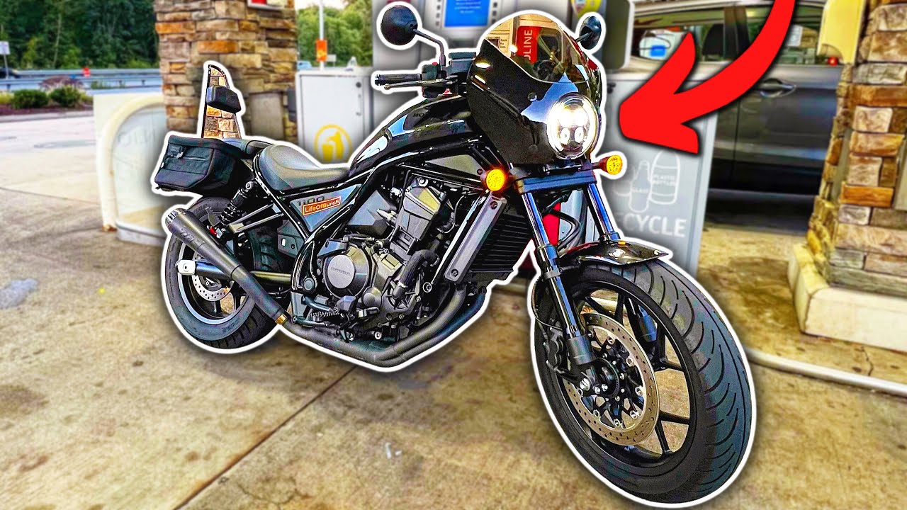 The BEST Rebel 1100 Windscreens (With Trigger-Lock Technology!)