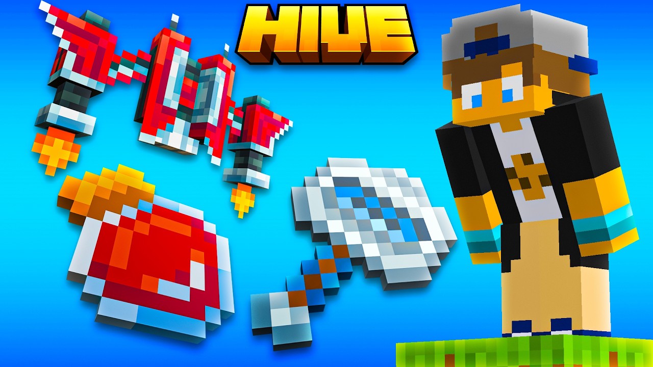 JOGANDO O NOVO UPDATE DO BEDWARS DO THE HIVE