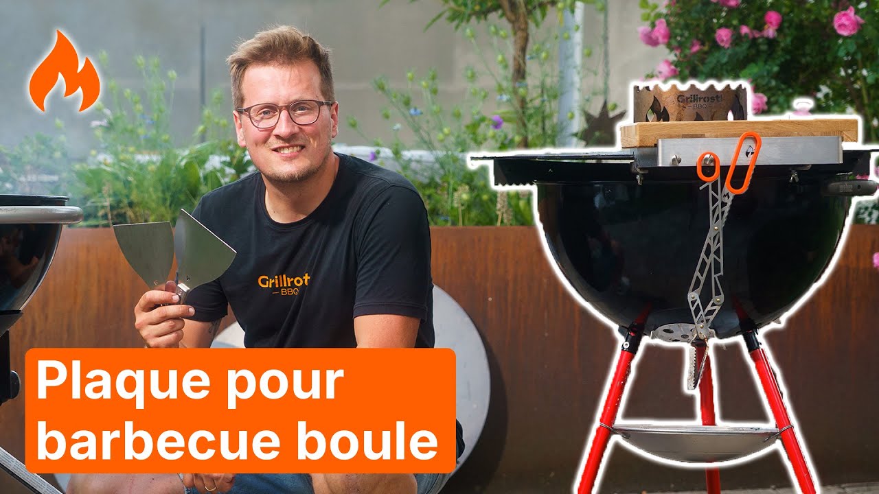 Transformez votre barbecue boule en brasero plancha!