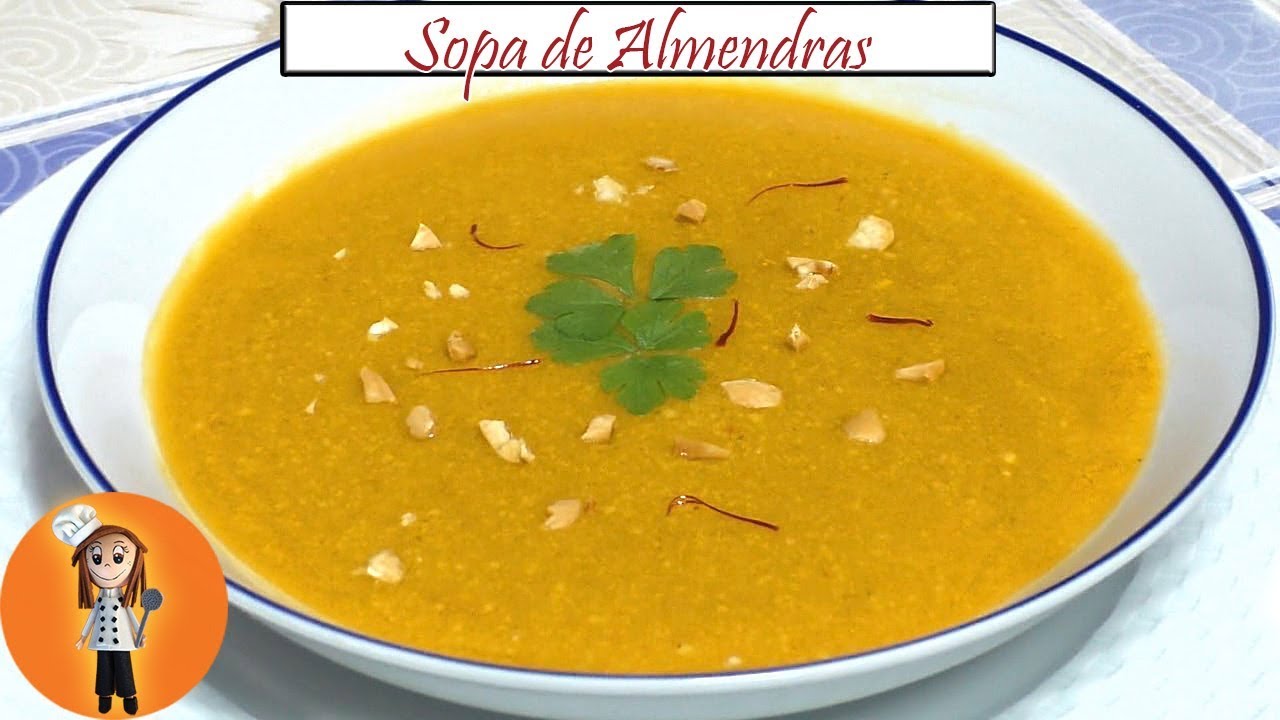 Sopa de Almendras | Receta de Cocina en Familia