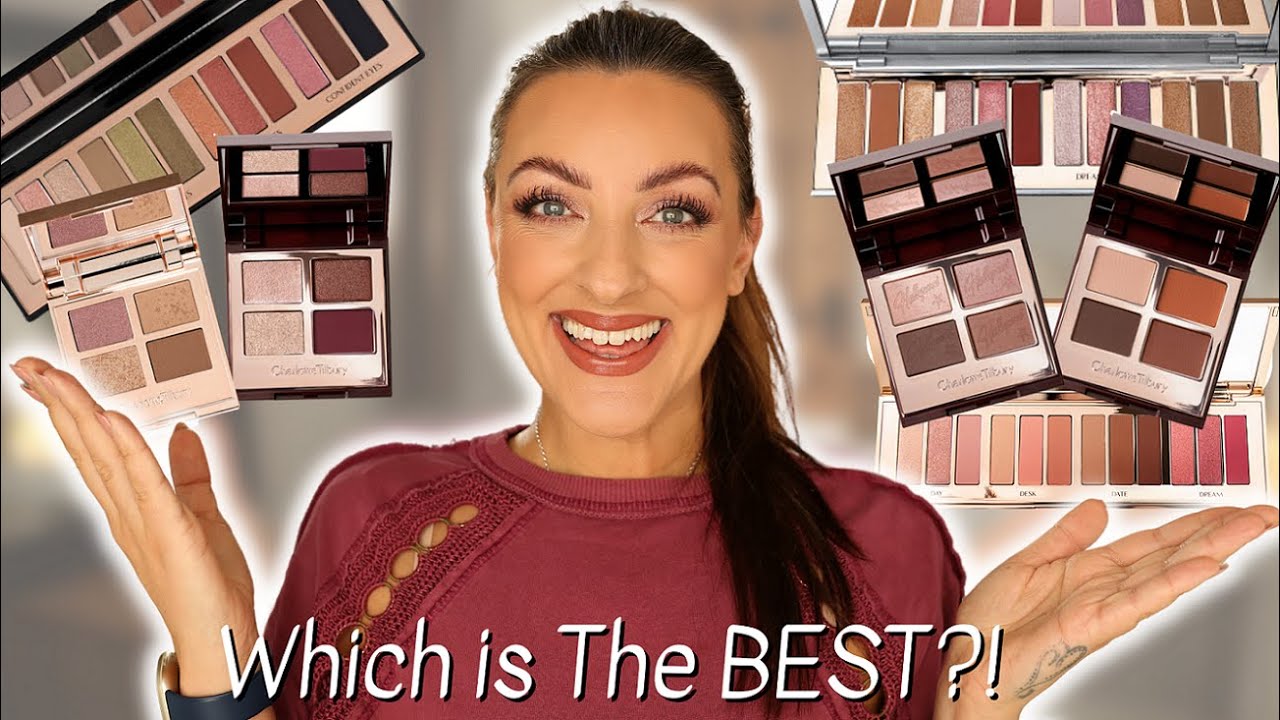 Рейтинг ВСЕХ моих палеток Charlotte Tilbury!!