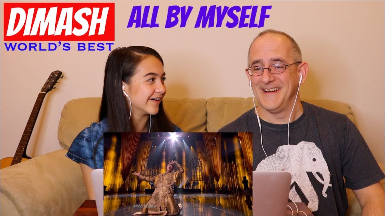 Dimash & His 6-Octaves sings All By Myself on The World's Best - Battle Round | REACTION