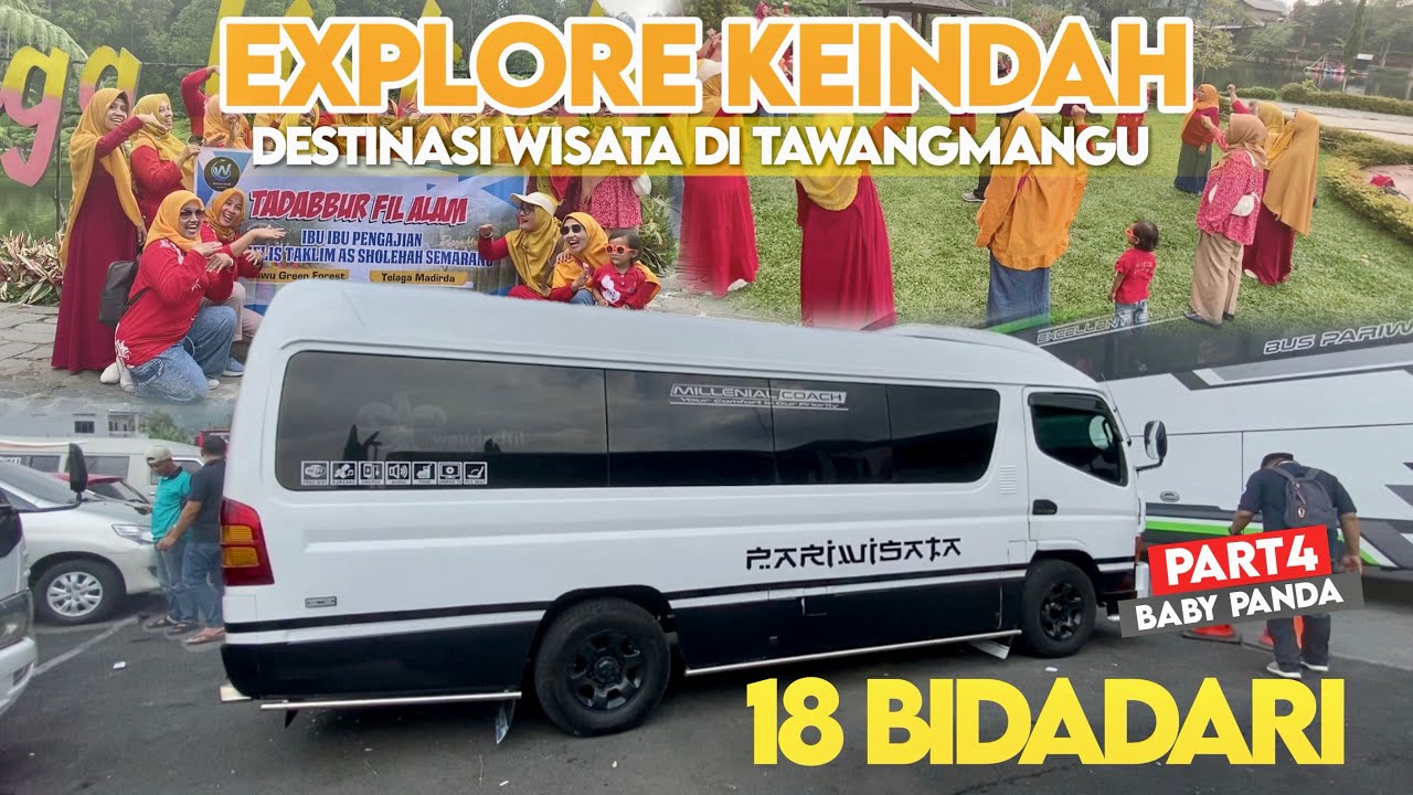 PART4 | BABYPANDA TOUR TRIP TO TAWANGMANGU ⁉️ MENGEXPLORE BEBERAPA WISATA DI TAWANGMANGU ‼️