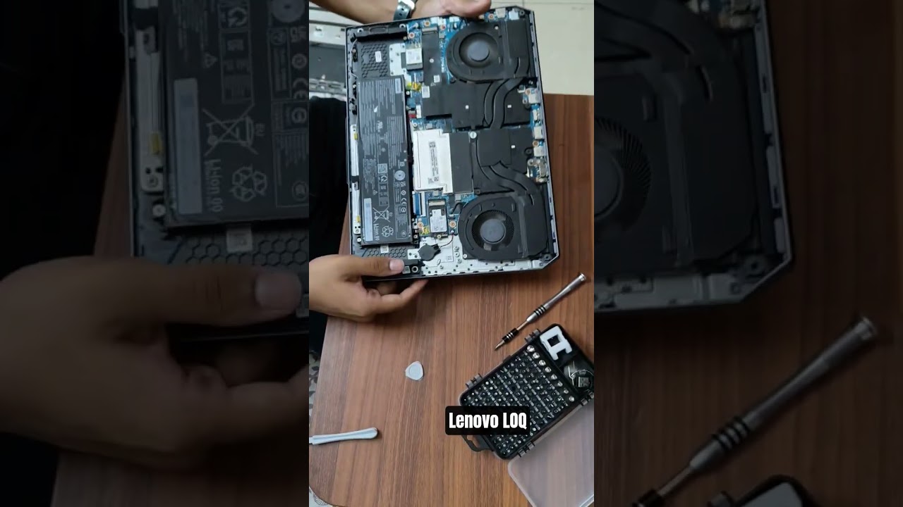 Lenovo LOQ laptop Teardown short