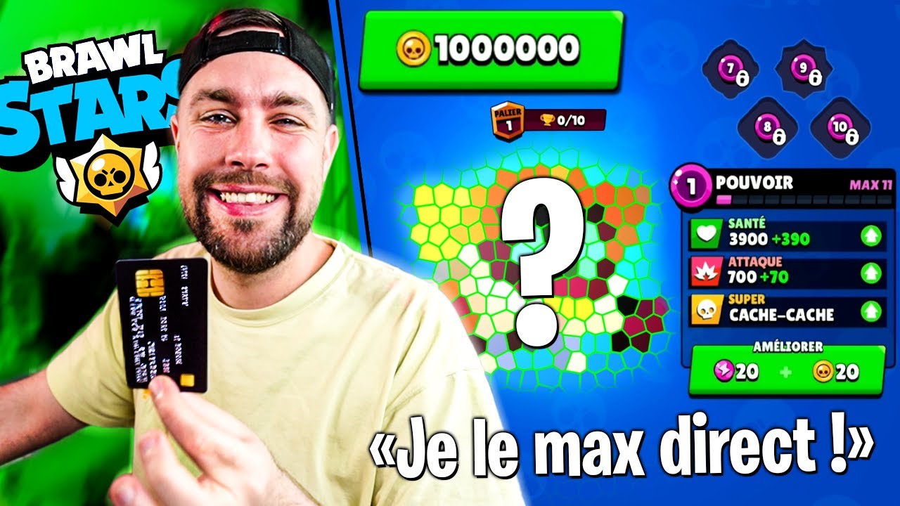 Je joue mon dernier brawler à 0 trophée ! (et je le max)