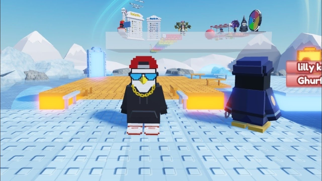 Today we will be playing knockout ! #penguin #knockout #fyp