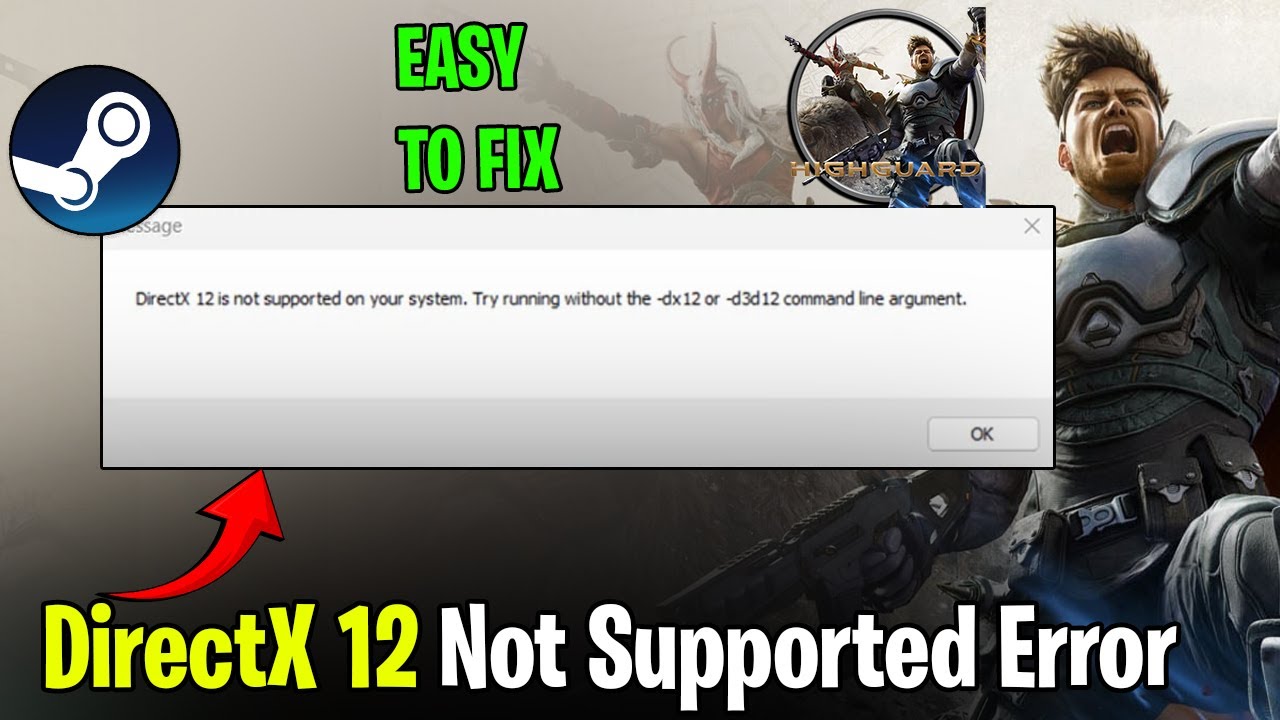 Исправлена ​​ошибка Highguard DirectX 12 Not Supported на ПК | Проблема с DX12 решена 🔧