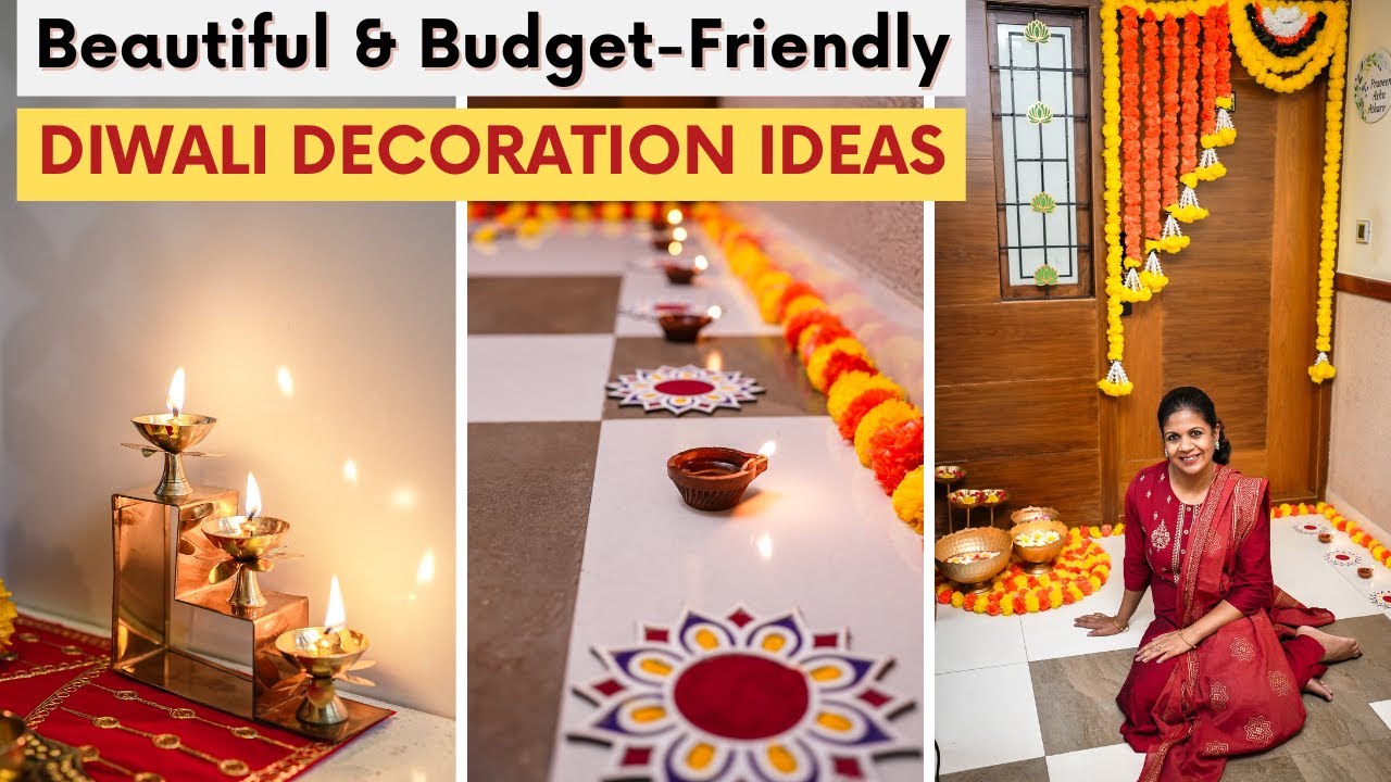 Beautiful & Budget-Friendly Diwali Decoration Ideas | Diwali Decor Must-Haves