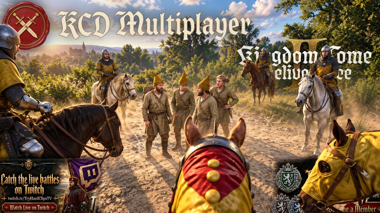 From Capture to Pillory | Medieval Justice in KCD Multiplayer
