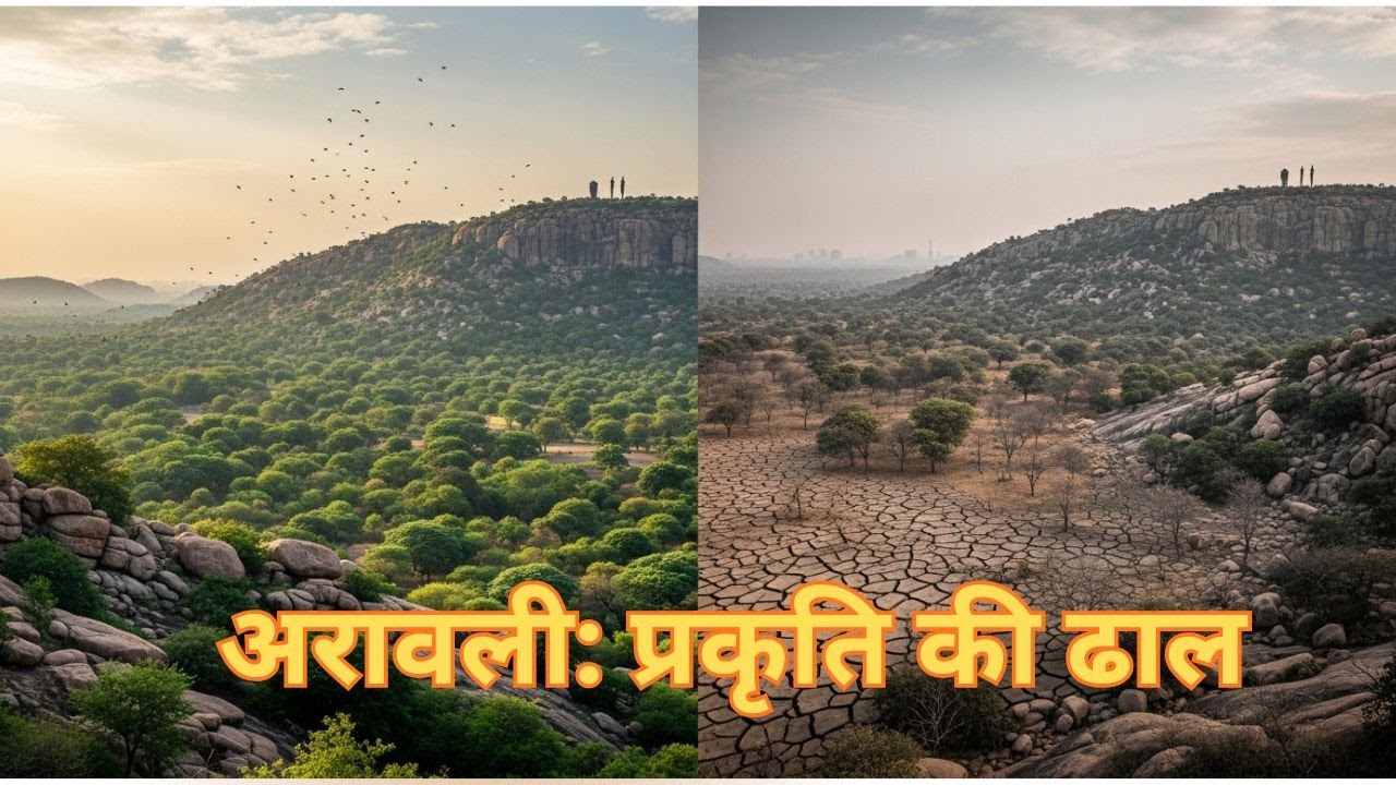 अरावली पर्वतमाला क्यों ज़रूरी है? | Environment & Future India#aravallibachao #AravalliRange