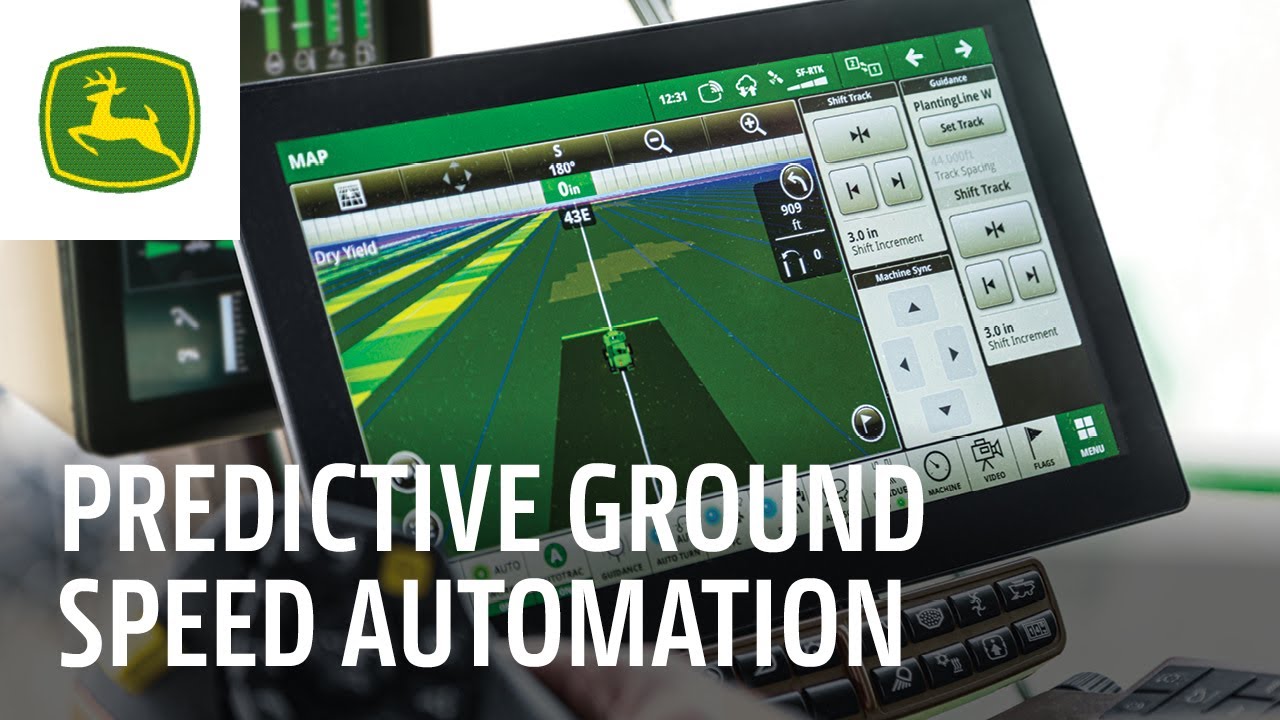 New Combine Technology &ndash; Predictive Ground Speed Automation | John Deere