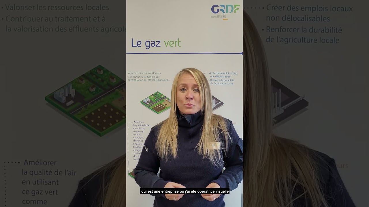 Zoom sur le métier de technicienne gaz avec Clara (GRDF)