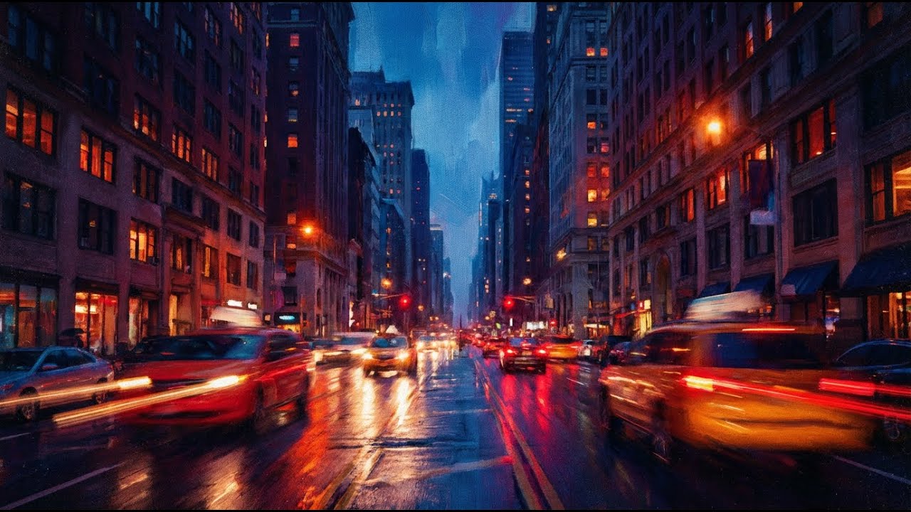Cozy City Jazz 🎧 Chill Vibes for Focus & Late Night Work