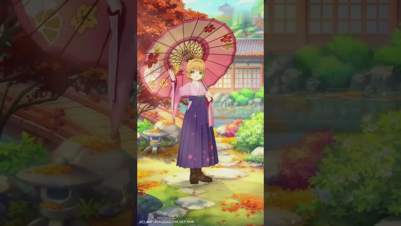 Sakura Kinomoto mặc hakama. Game Cardcaptor Sakura memory key #sakurakinomoto