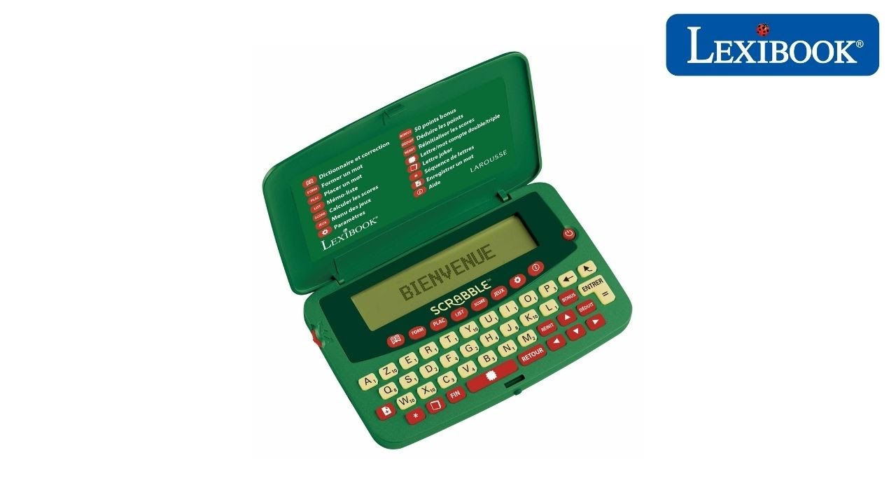 SCF-428AFR- L'OFFICIEL du jeu Scrabble - Lexibook