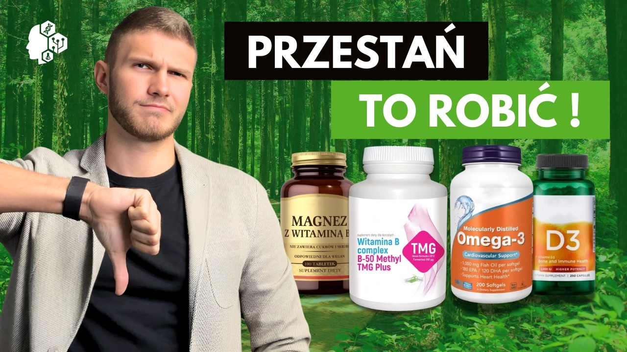 10 Błęd&oacute;w SUPLEMENTACJI, o kt&oacute;rych się nie m&oacute;wi!