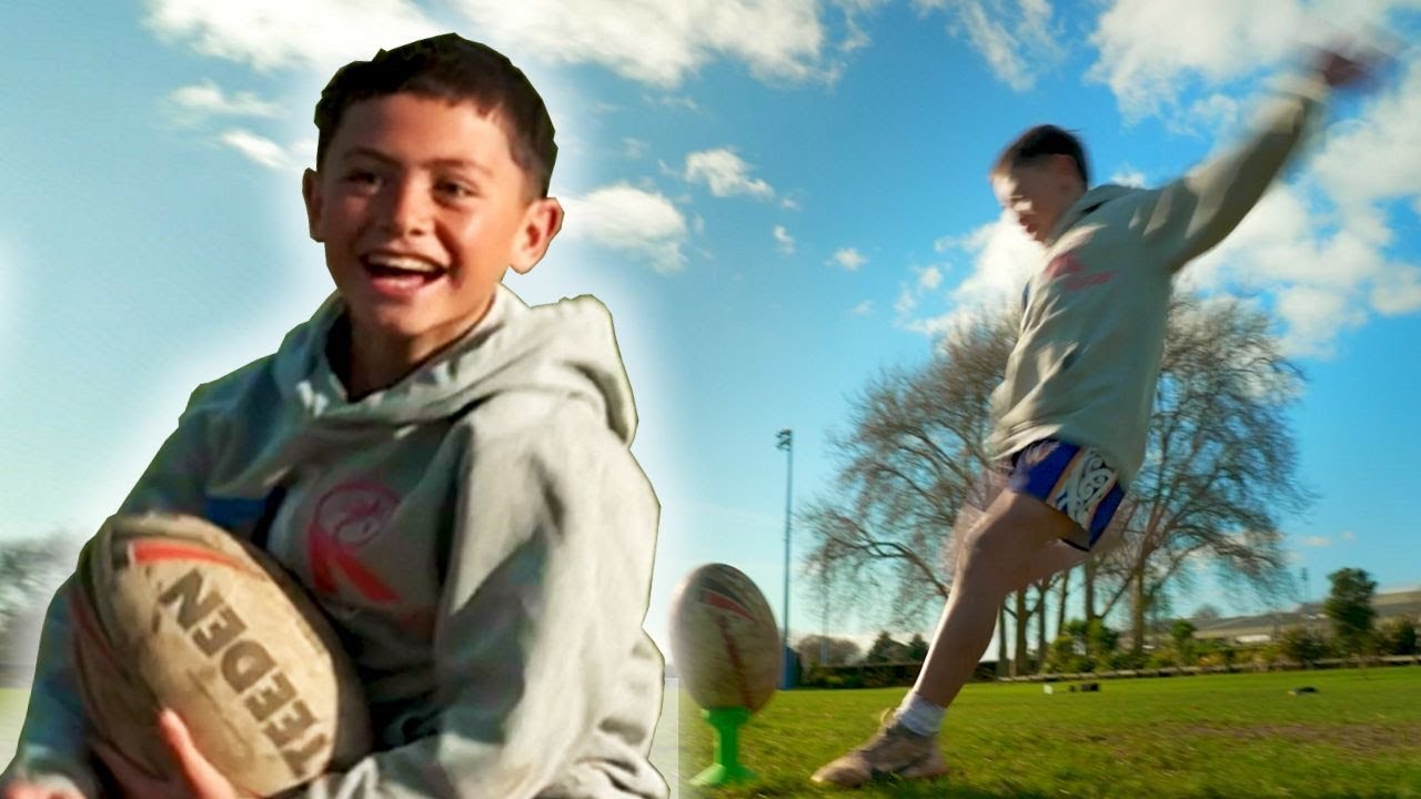 Small Rugby Player Makes Big Moves