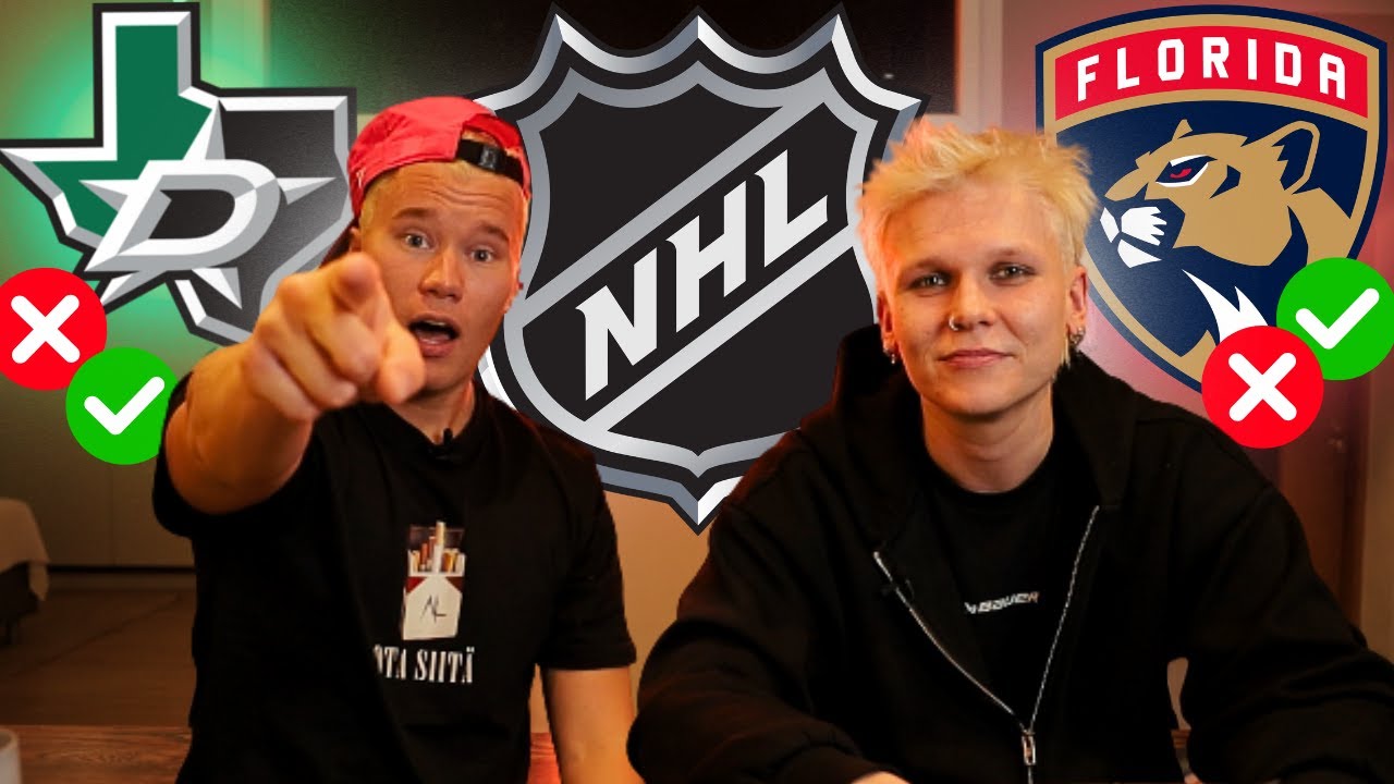 ARVOSTELLAAN NHL JOUKKUEET ft. Jaakko Parkkali