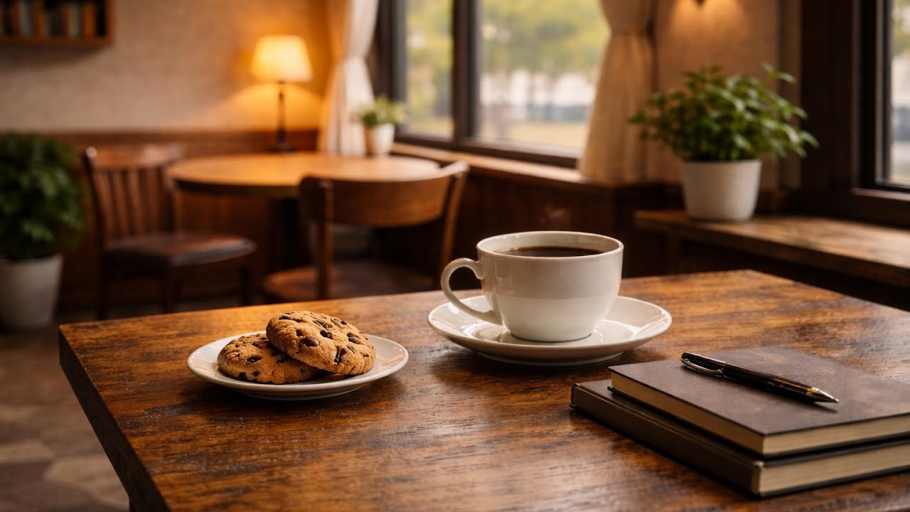 Deep Focus Cafe Background Music ☕ Steady & Calm Sounds for Long Focus
