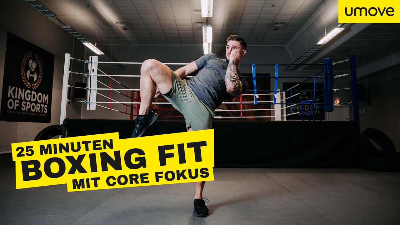 25 MINUTEN BOX WORKOUT MIT JAIME  | Boxen Grundlagen lernen | umove