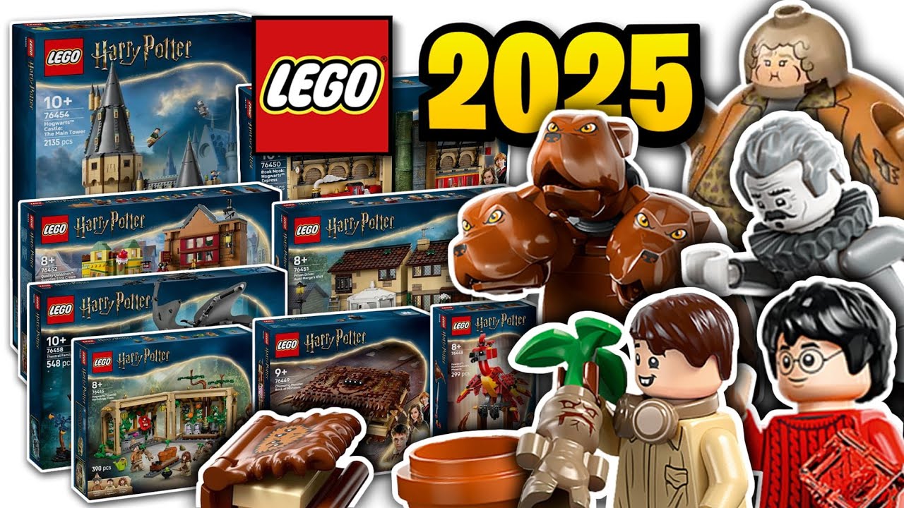 LEGO Harry Potter Summer 2025 Sets OFFICIALLY Revealed