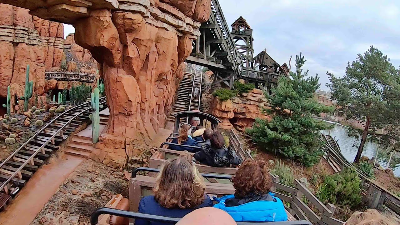 Big Thunder Mountain (Onride) Video Disneyland Paris 2021