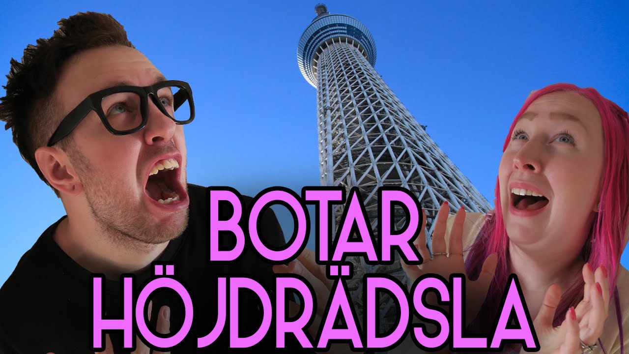 ♥ Jag botar Tomus höjdrädsla - Tokyo skytree