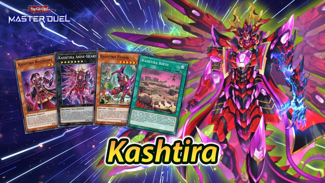 Best Kashtira Deck Master Duel | Shangri-Ira Lock Zone Combo & Banish Strategy 2025