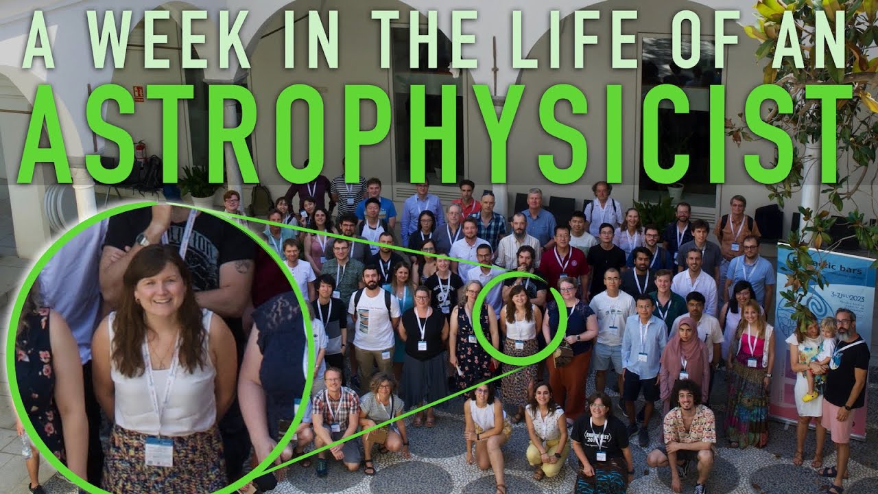 A week in the life of an ASTROPHYSICIST at a conference on GALACTIC BARS