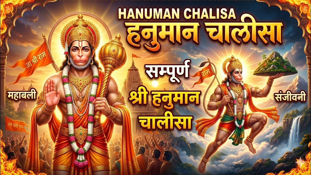 श्री हनुमान चालीसा 🌺🙏| Shree Hanuman Chalisa Original Video|🙏🌺| GULSHAN KUMAR | HARIHARAN |Full HD‪‪