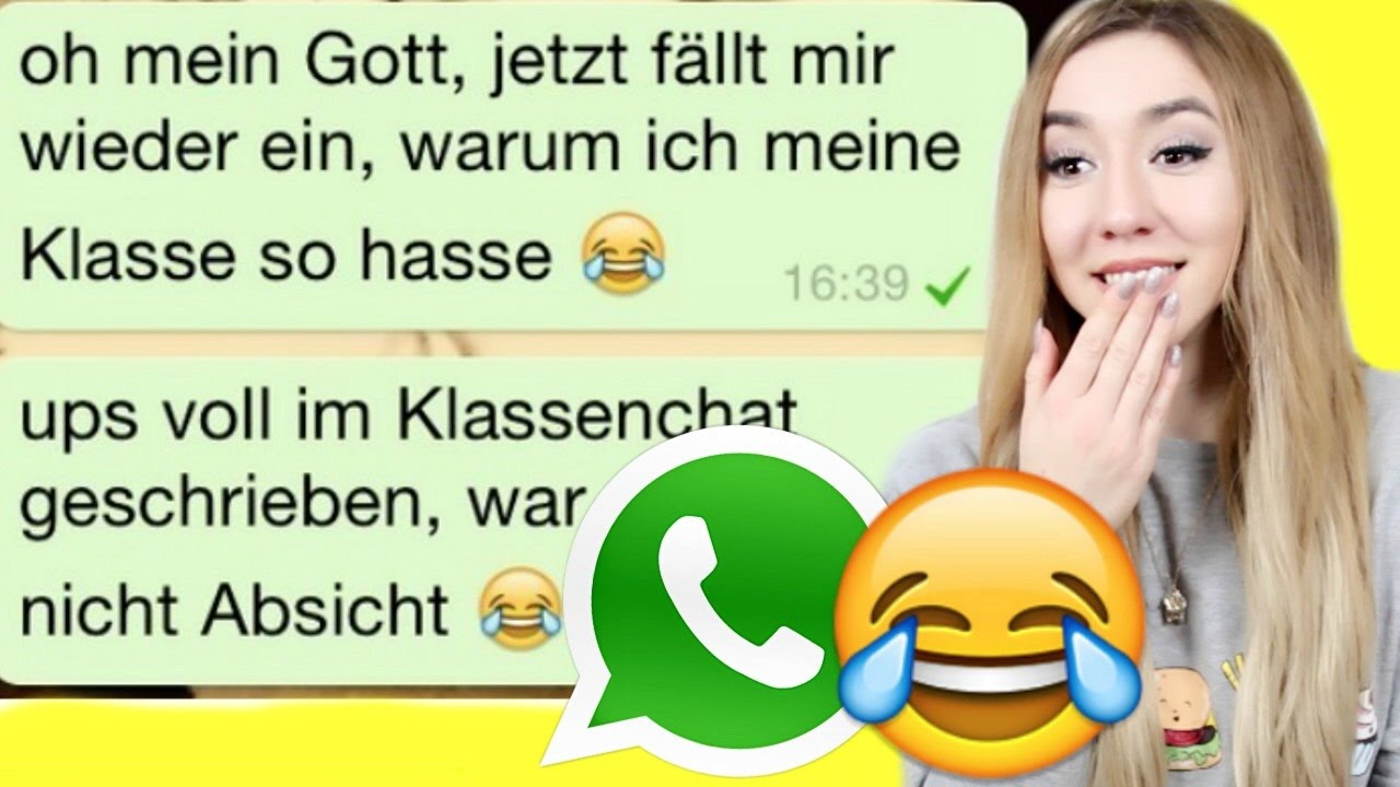 die verrücktesten Schüler WHATSAPP GRUPPENCHATS zum totlachen