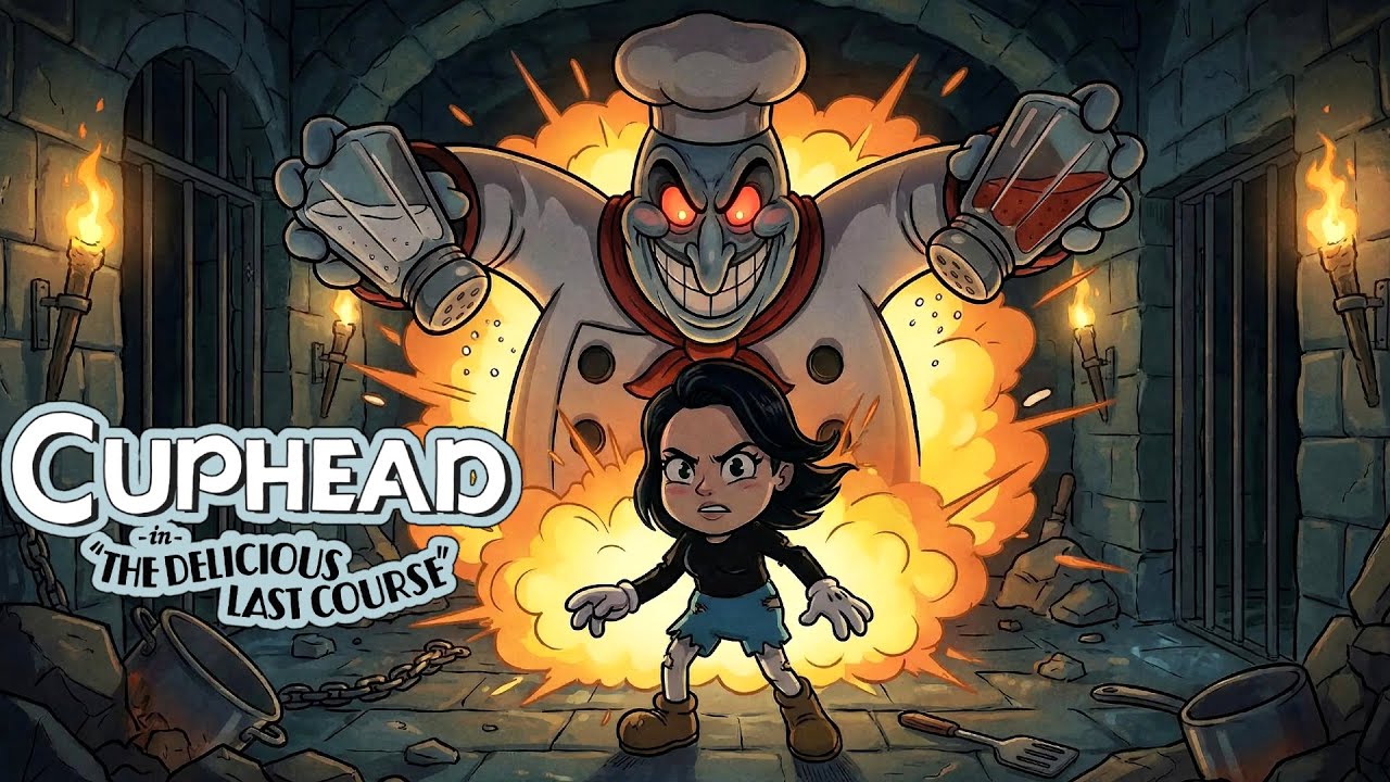 CUPHEAD DLC: O Desafio MAIS DIFÍCIL do Jogo 😱💀 | The Delicious Last Course