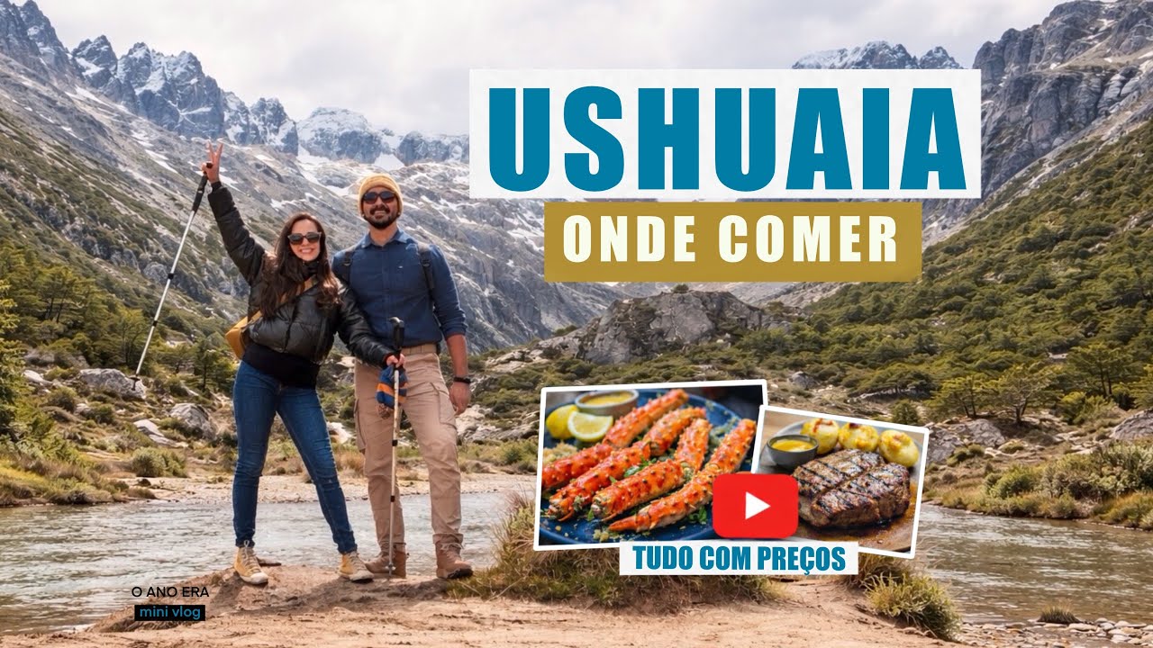 ONDE COMER NO USHUAIA | café e almoço com PREÇOS em Real 