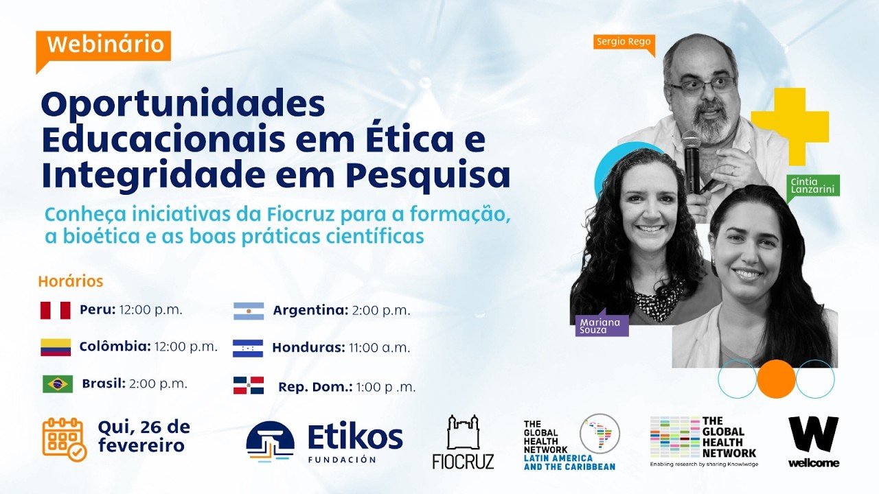 Oportunidades Educacionais em Ética e Integridade em Pesquisa